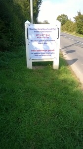 NP Banner at Cranfield Road