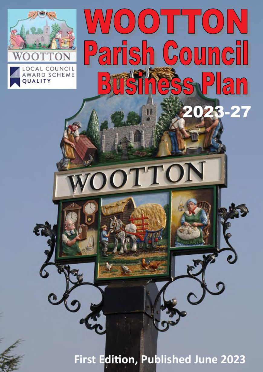 The Image displayed is the cover of the 2023 Business Plan, click on the image to open the 2023 Business plan.